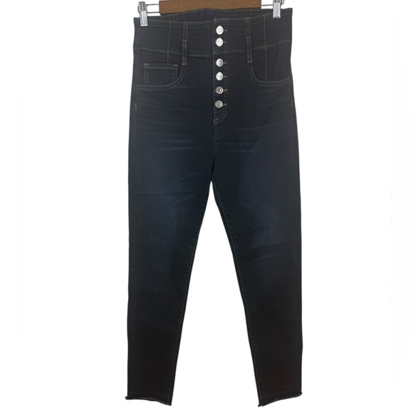 Veronica Beard Keith 12” Corset Jeans Size 28 - Picture 6 of 11